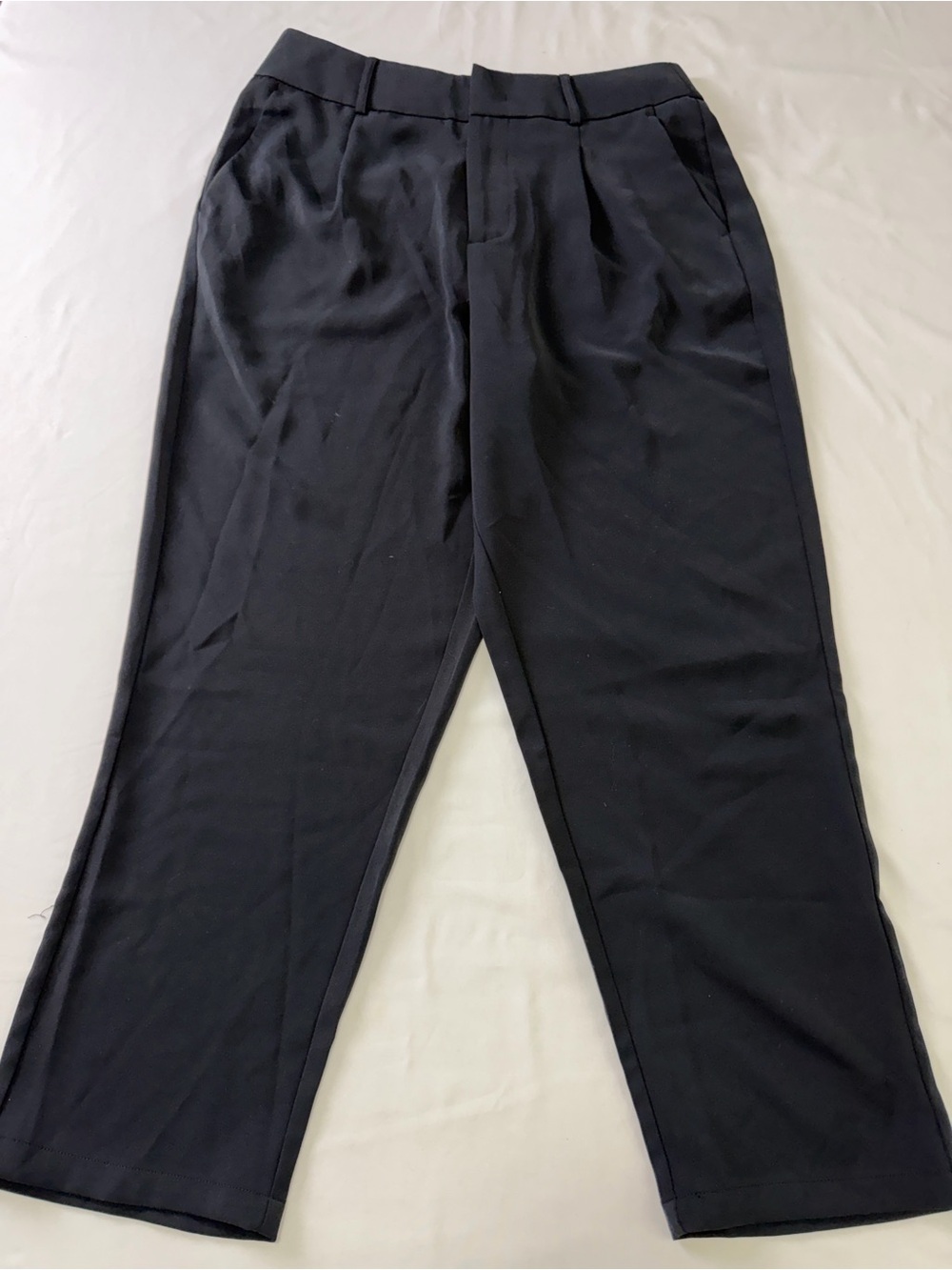 HALARA Black Women’s Dress Trousers - Tailored Pleat Front